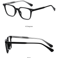 Gọng nhựa 2316 có sẵn tròng không độ trong suốt