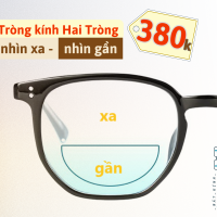 Tròng kính Hai Tròng nhìn xa - nhìn gần
