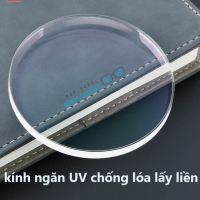 Tròng kính ngăn UV chống lóa giảm xước