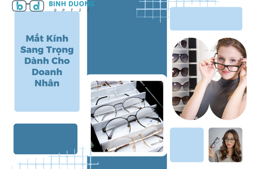 Mắt Kính Sang Trọng Dành Cho Doanh Nhân
