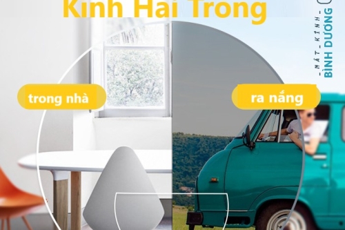 Tròng kính đổi màu nhanh đậm tại Thuận Giao