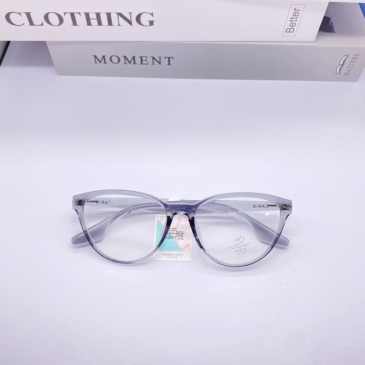 Gọng nhựa 210248 có sẵn tròng không độ trong suốt