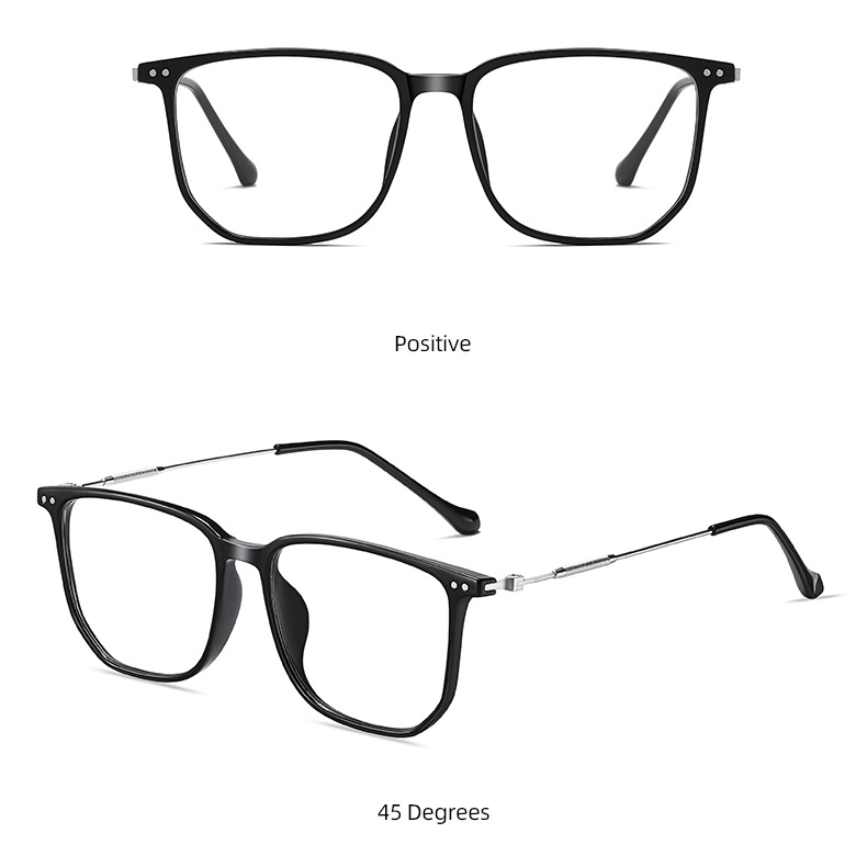 gọng nhựa 2172 có sẵn tròng không độ trong suốt