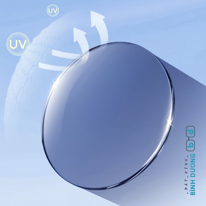 Tròng kính đổi màu nhanh đậm tại Tân Uyên