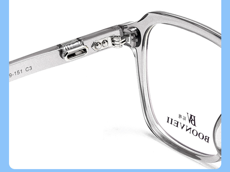 Gọng nhựa big size BV83001 Boonveii siêu nhẹ