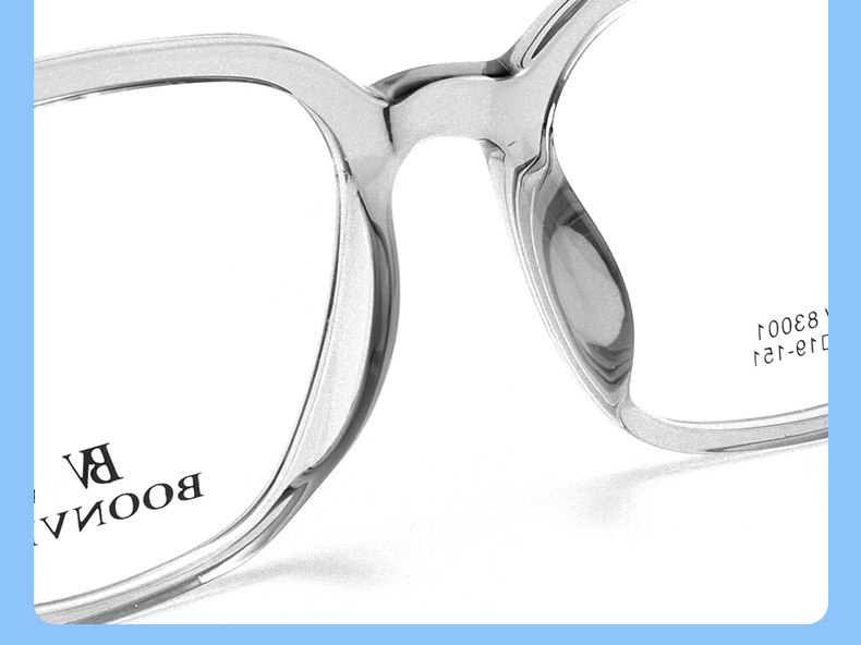 Gọng nhựa big size BV83001 Boonveii siêu nhẹ