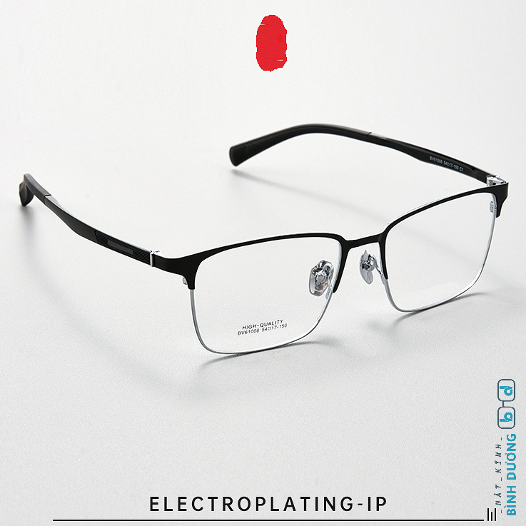 Gọng nửa viền BV61008 hợp kim titan siêu nhẹ