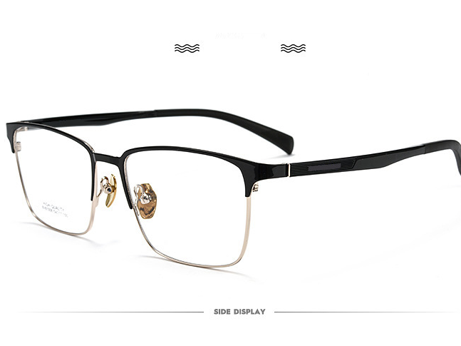 Gọng nửa viền BV61008 hợp kim titan siêu nhẹ