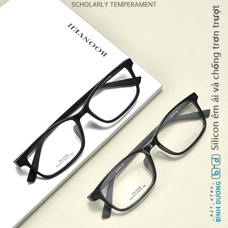 Gọng Silicon Boonveii BV81012 Mắt Kính Bình Dương