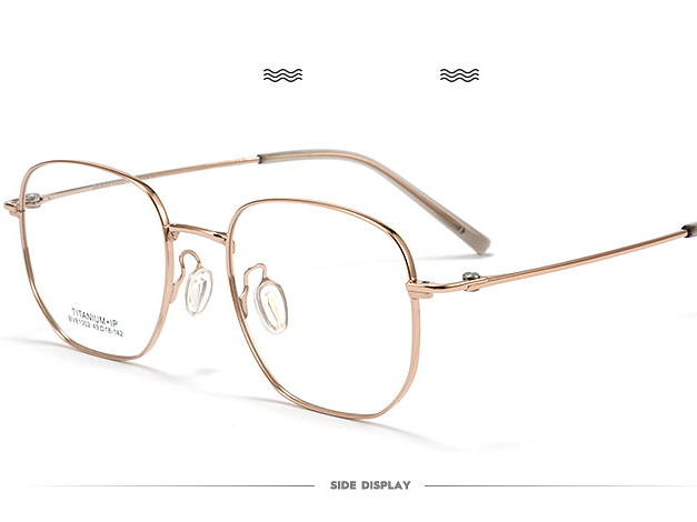 Gọng Titanium IP BV81003 đa giác mảnh nhẹ