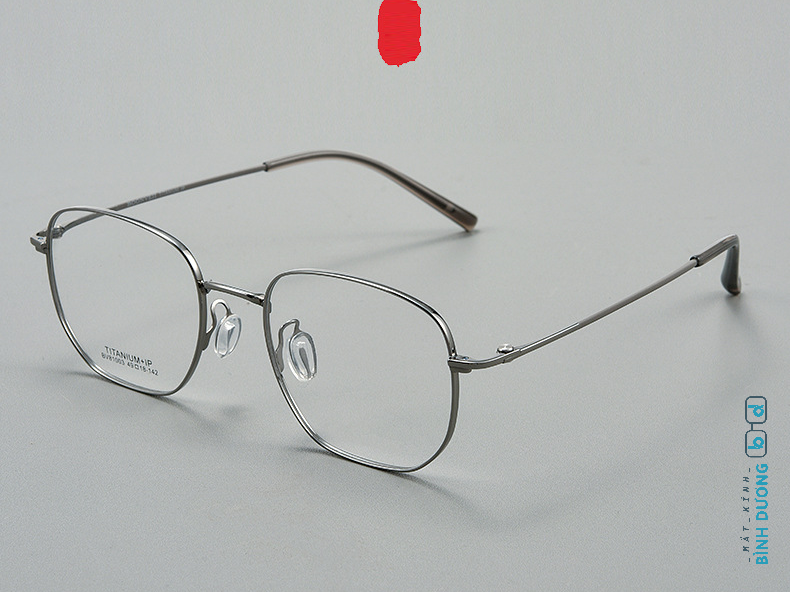 Gọng Titanium IP BV81003 đa giác mảnh nhẹ