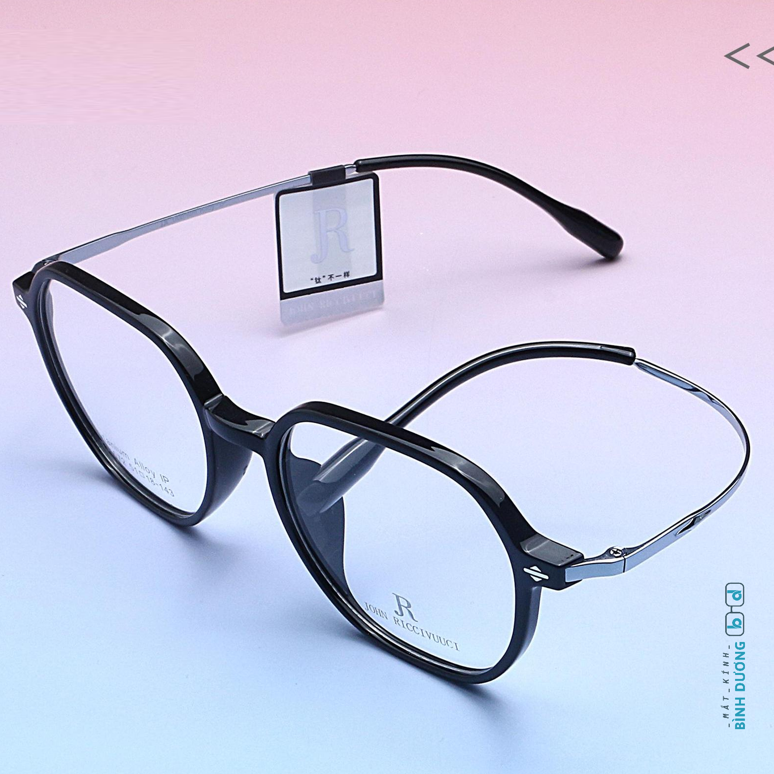 Gọng kính đa giác 35572 Mắt Kính Bình Dương