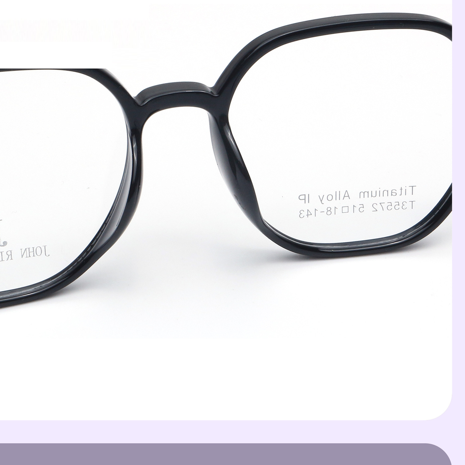 Gọng kính đa giác 35572 Mắt Kính Bình Dương