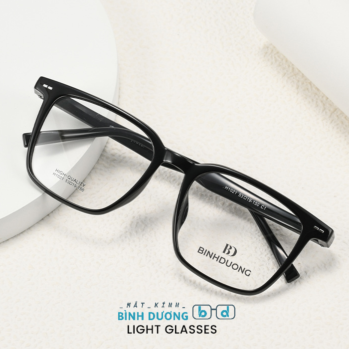 Gọng kính nhựa vuông 1021 Mắt Kính Bình Dương
