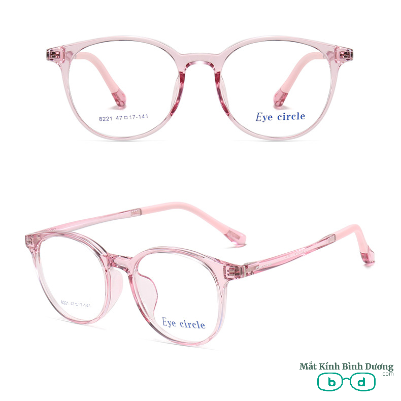 Gọng kính cận dẻo 8221 nhựa nhẹ thế hệ mới