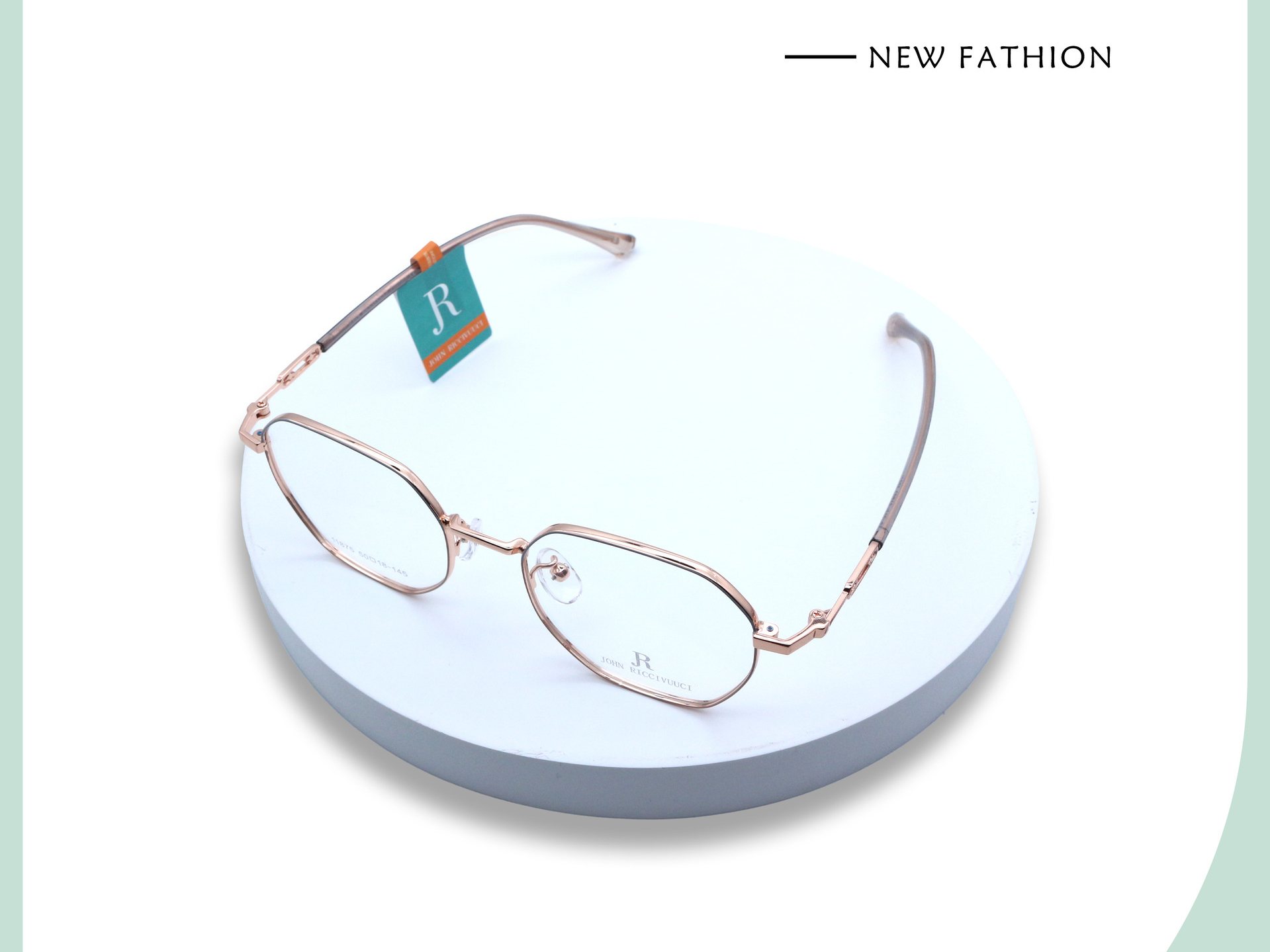 Gọng Kính Đa Giác Mảnh JR11875 Trendy