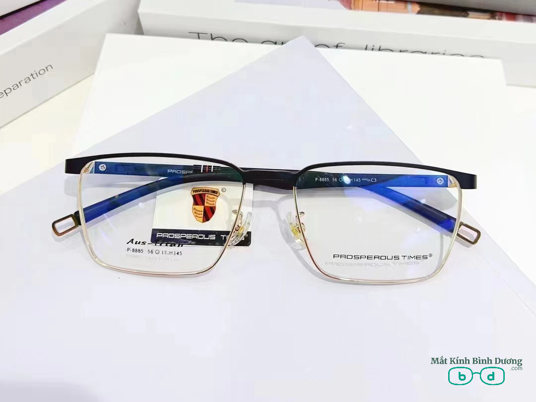 Gọng kính hợp kim càng dẻo 8885 vuông mới