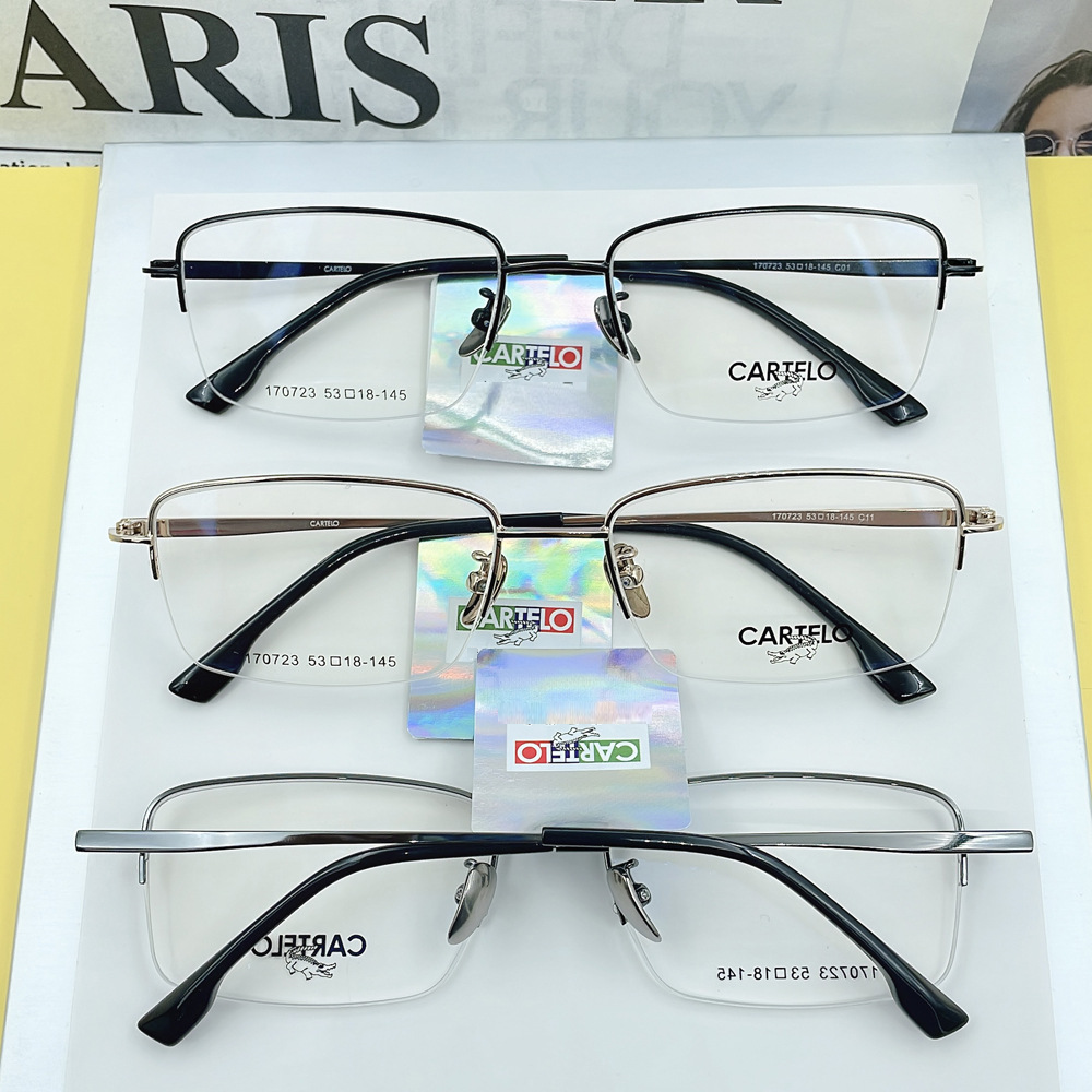 Gọng kính lão Cartelo nửa viền chắc chắn bền và nhẹ