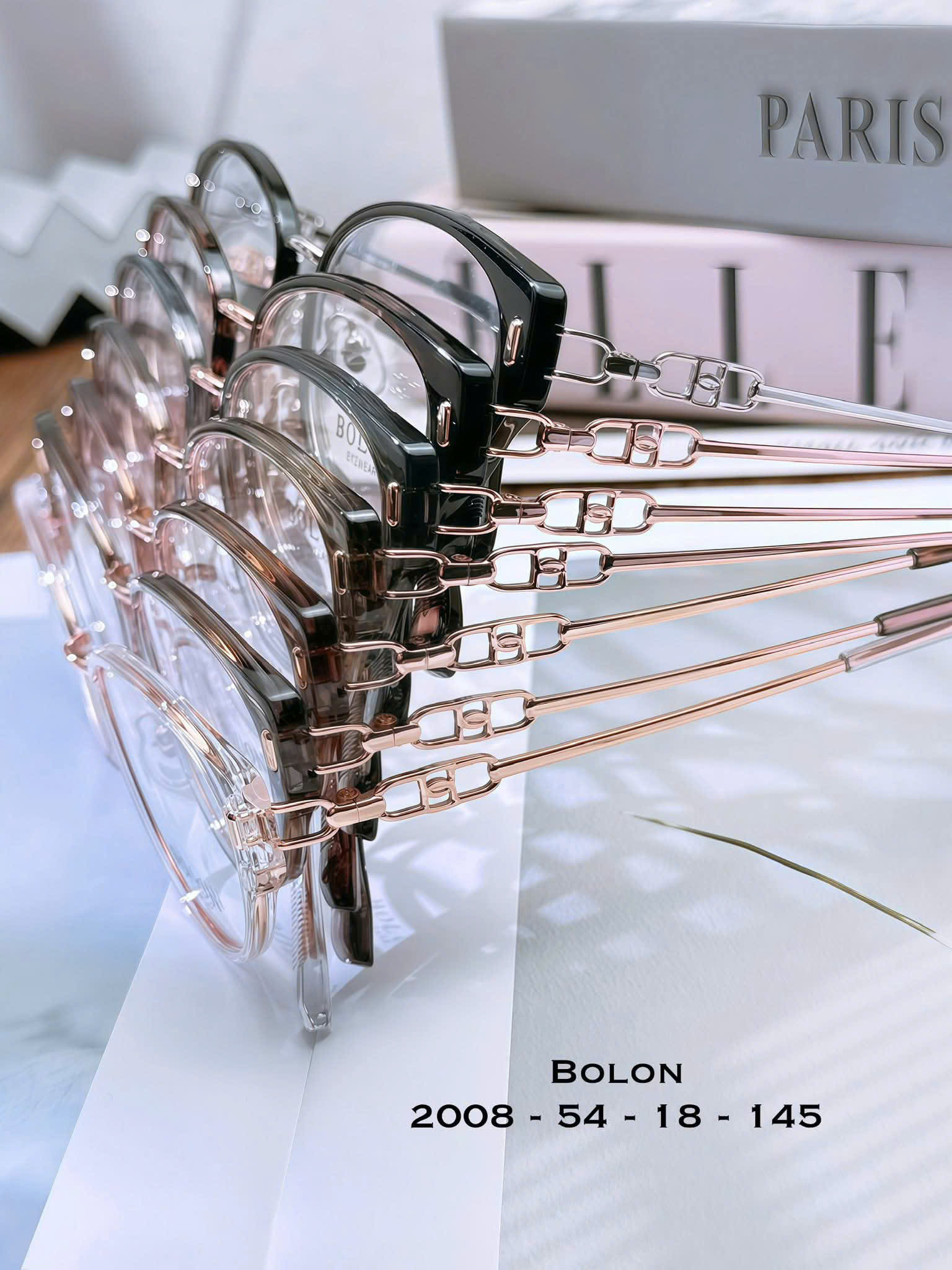 Gọng kính mắt mèo 12008 sang chảnh pha chút tinh nghịch