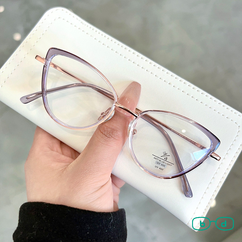 Gọng kính mắt mèo kim loại 2993 giá rẻ