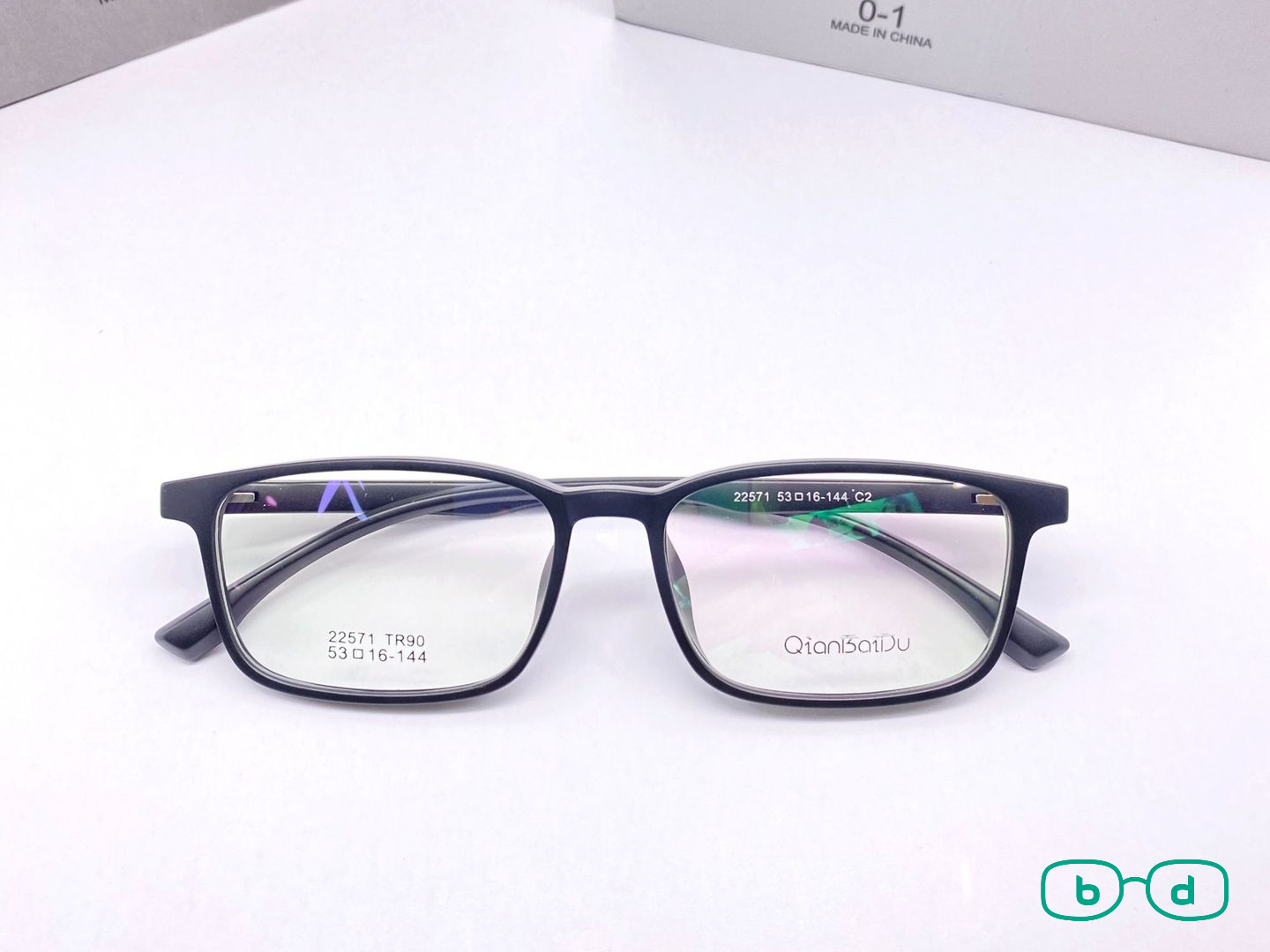 Gọng kính nhựa dẻo 22571 giá rẻ dáng vuông