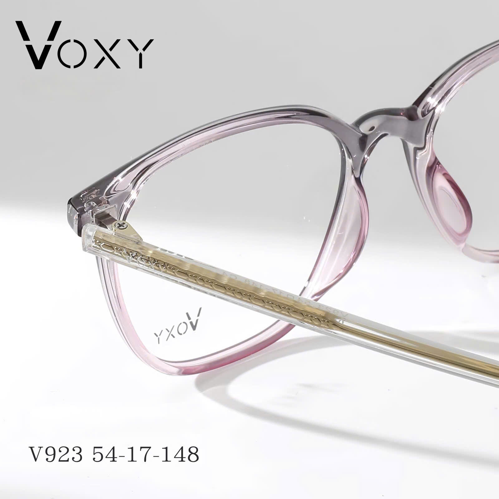 Gọng kính nhựa AC cô đặc siêu mỏng VOXY 923