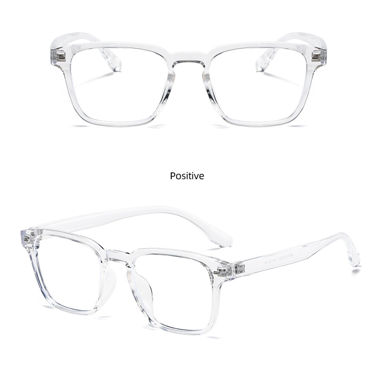 kính vuông size vừa, phong cách đơn giản dễ phối đồ