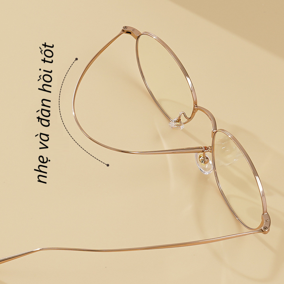 Gọng kính mèo San Bulonie 86215 oval hot trendy