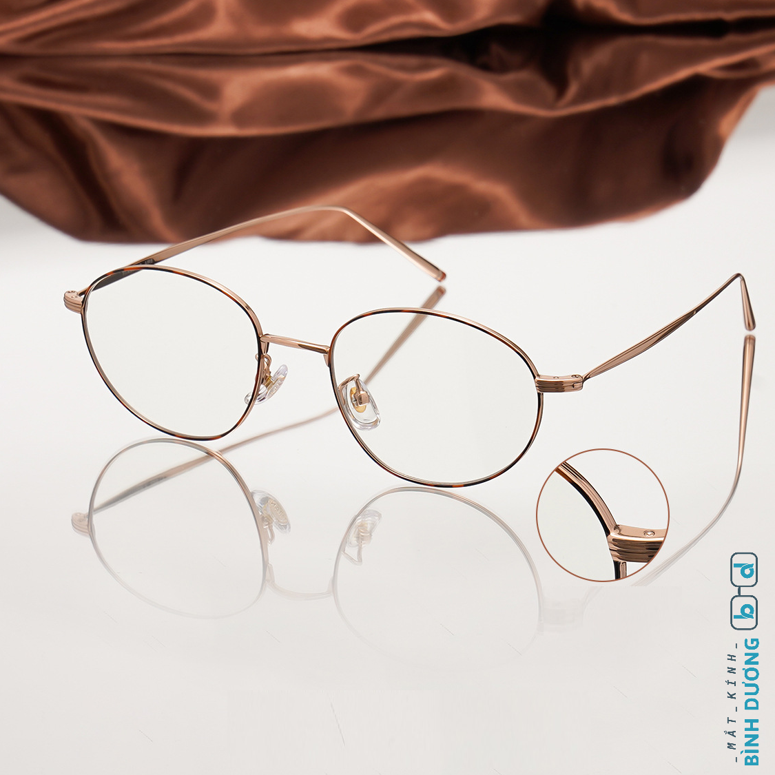 Gọng kính mèo San Bulonie 86215 oval hot trendy