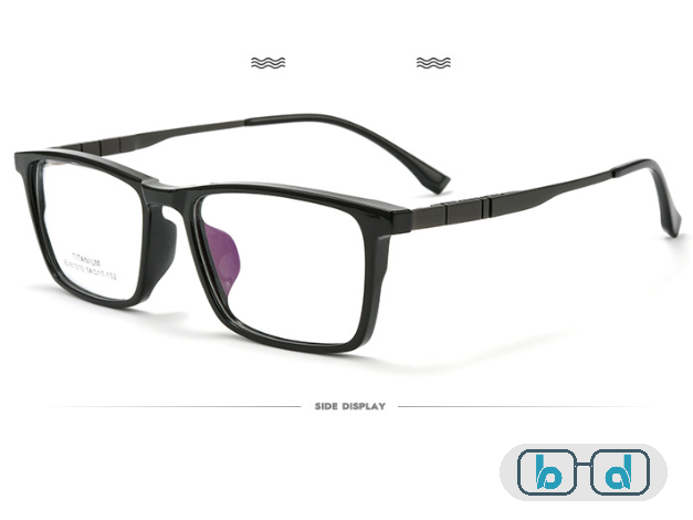 Gọng kính Titan 61010 nhựa HD cao cấp mới