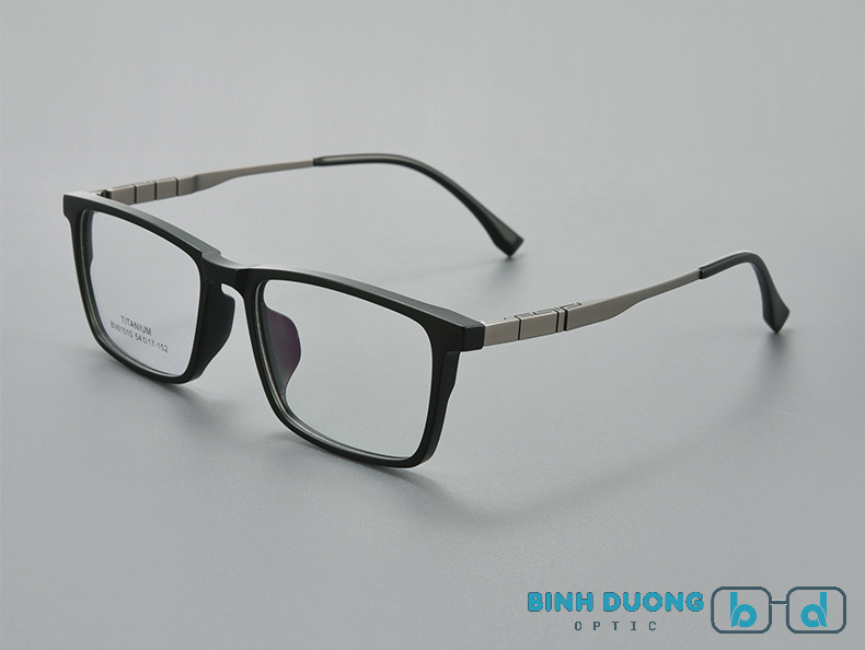 Gọng kính Titan 61010 nhựa HD cao cấp mới