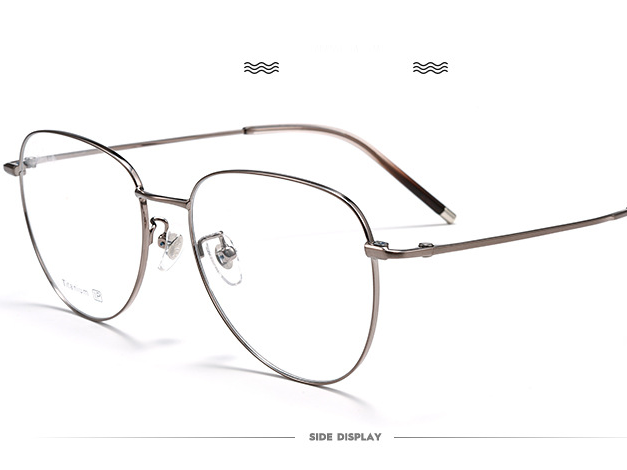 Gọng kính titan 8201 phom dáng lớn thời trang 