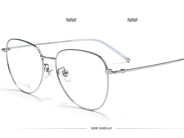 Gọng kính titan 8201 phom dáng lớn thời trang 