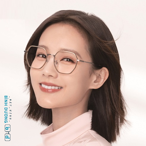 Gọng kính titan JR 31115 đa giác mới