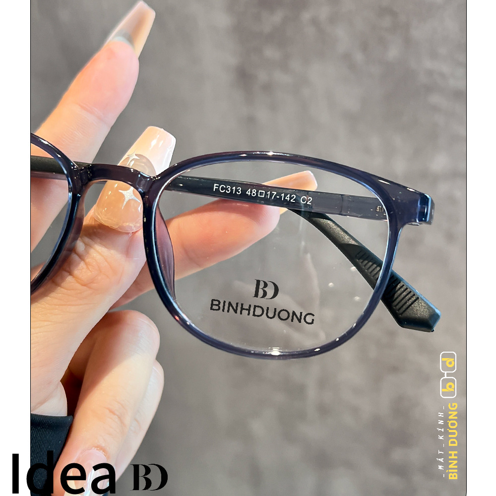 Gọng nhựa dẻo dáng bầu FC313 của Mắt Kính Bình Dương