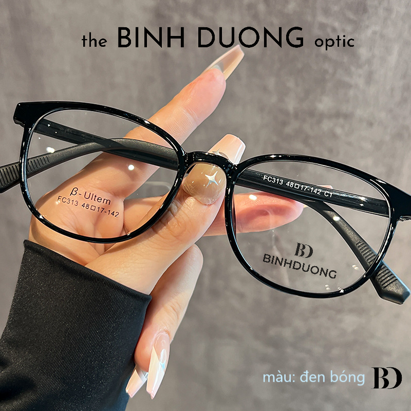 Gọng nhựa dẻo dáng bầu FC313 của Mắt Kính Bình Dương