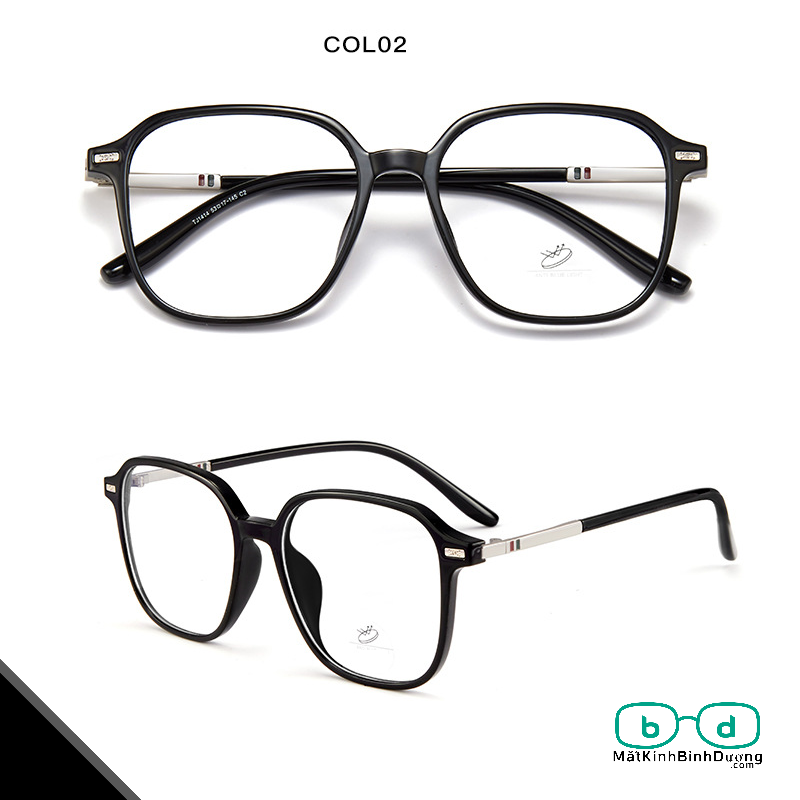 Gọng nhựa vuông lớn 21414 giá rẻ