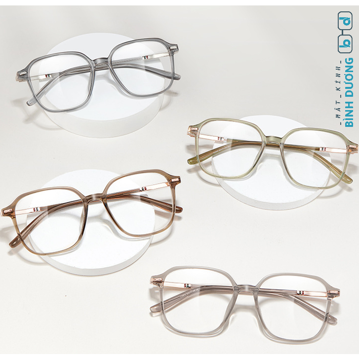 Gọng nhựa vuông lớn 21414 giá rẻ