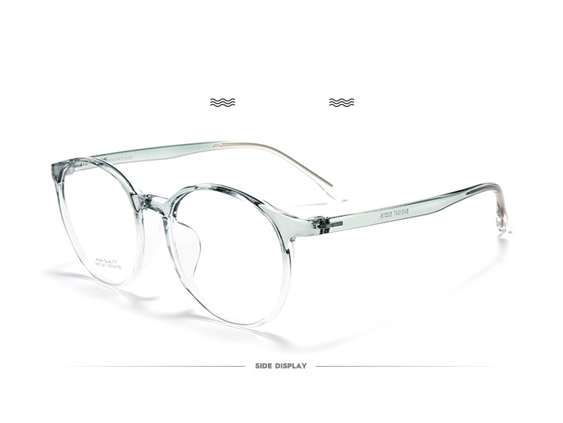Gọng kính tròn 5147 nhựa dẻo thanh mảnh