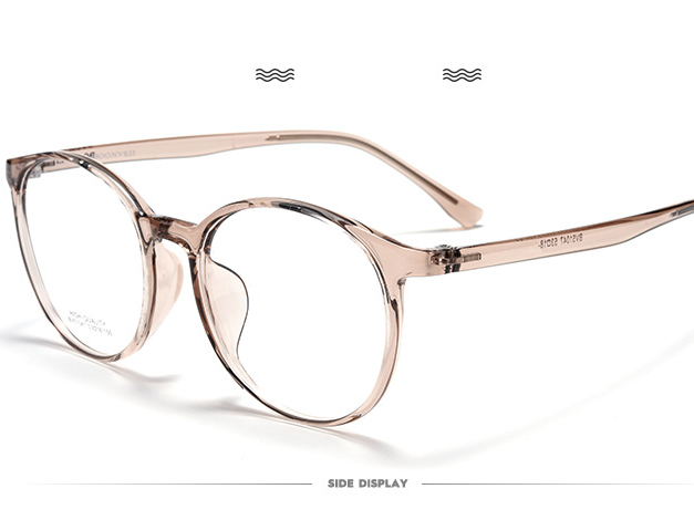 Gọng kính tròn 5147 nhựa dẻo thanh mảnh