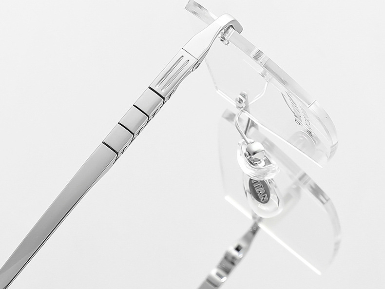 Gọng kính titan không viền 98005 siêu bền nhẹ