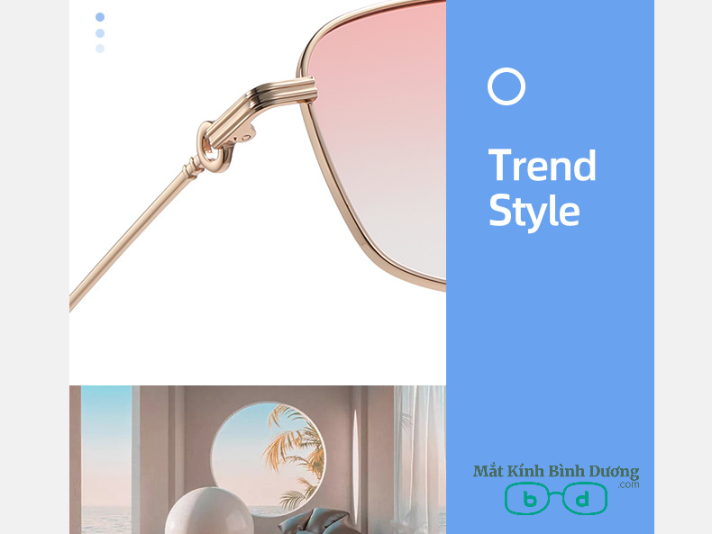 Kính mát model 0759 ngăn UV bảo vệ mắt