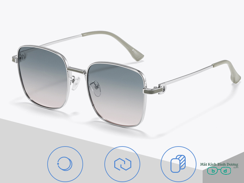 Kính Mát Thời Trang 9003 Tròng Polazoi HD