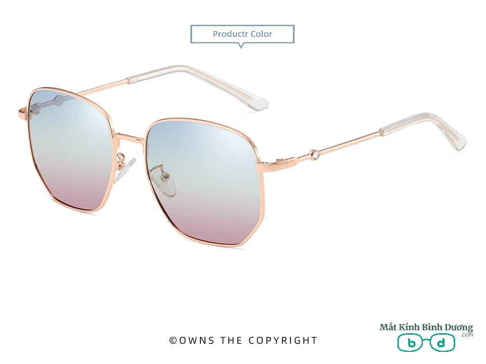 Kính mát thời trang 9187 chống chói ngăn UV mới