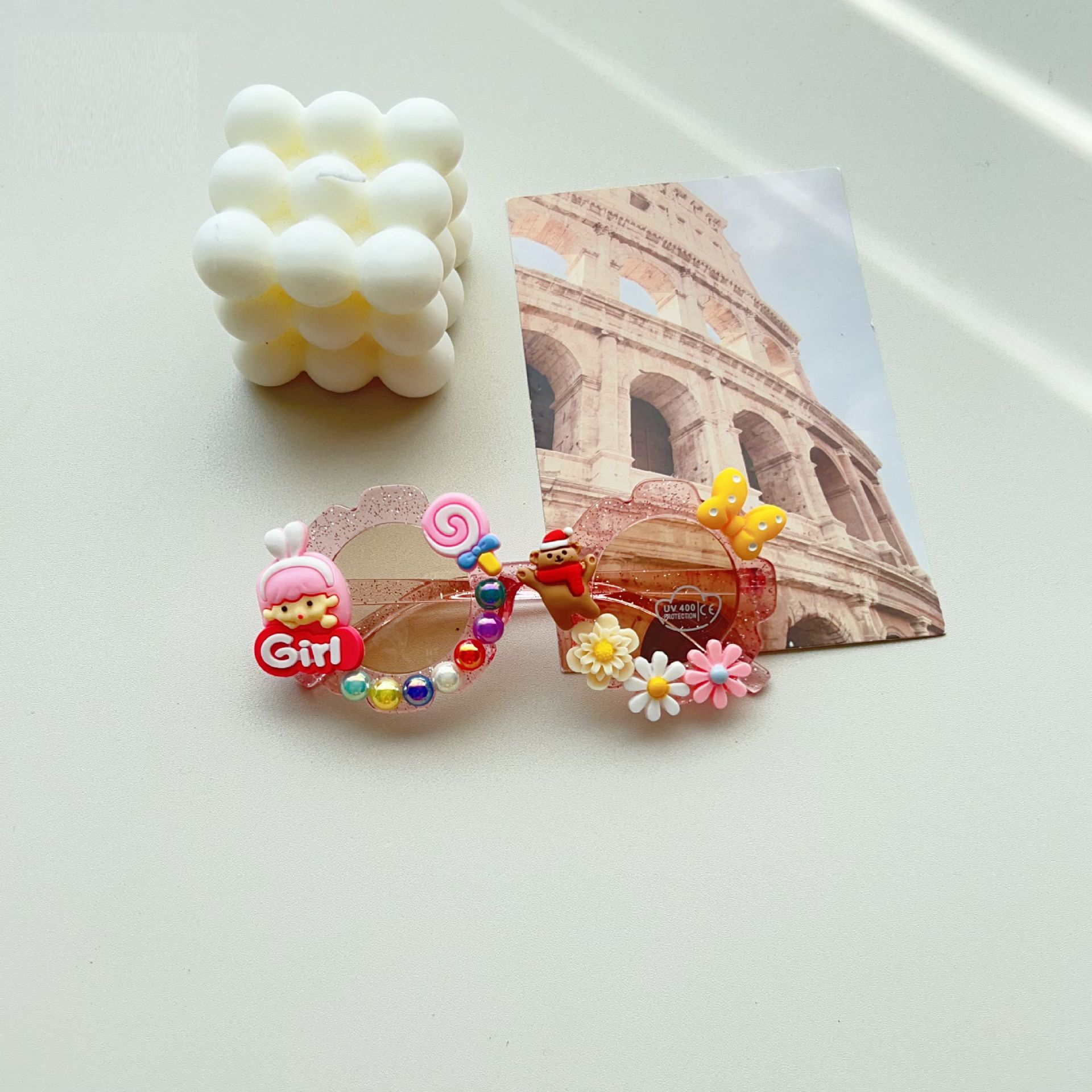 Kính mát thời trang trẻ em gọng dẻo, tròng tốt ngăn UV P2