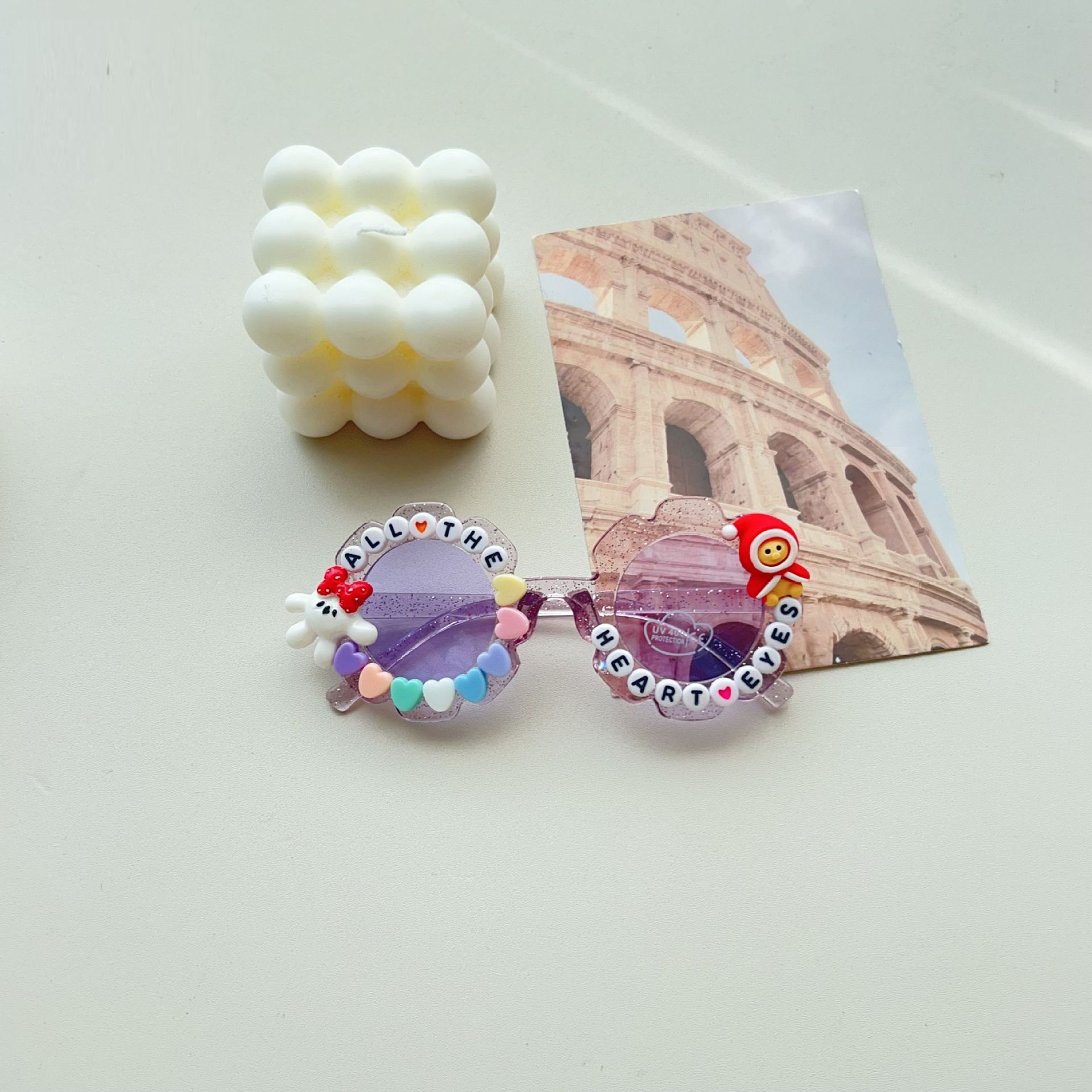 Kính mát thời trang trẻ em gọng dẻo, tròng tốt ngăn UV P2