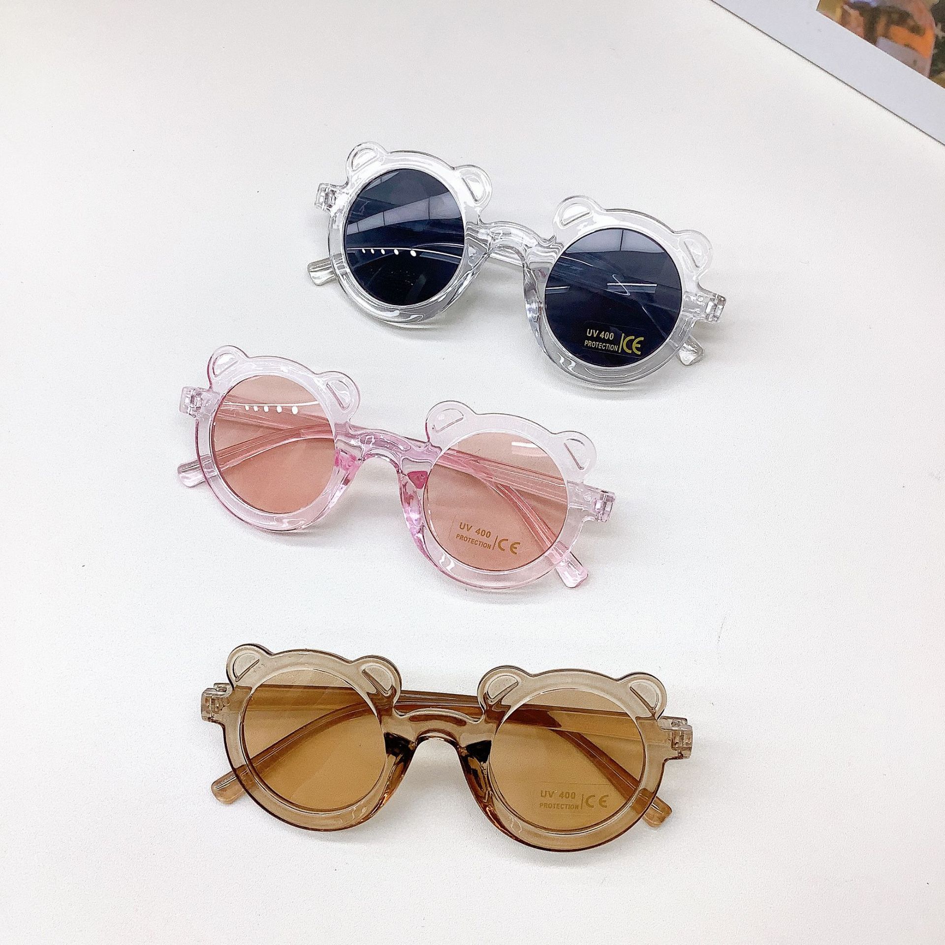 Kính mát thời trang trẻ em gọng dẻo, tròng tốt ngăn UV P3