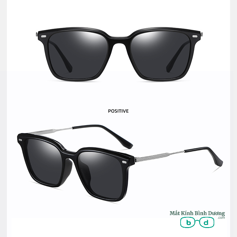 Kính mát thời trang 2207 Tròng Polazoi HD