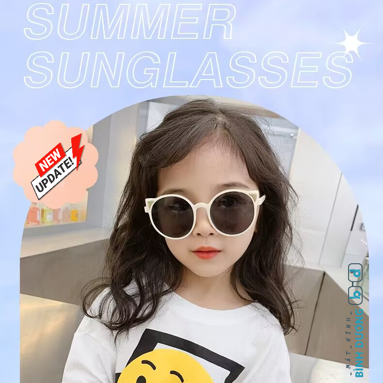 Kính trẻ em ngăn UV babyS bảo vệ mắt cho bé