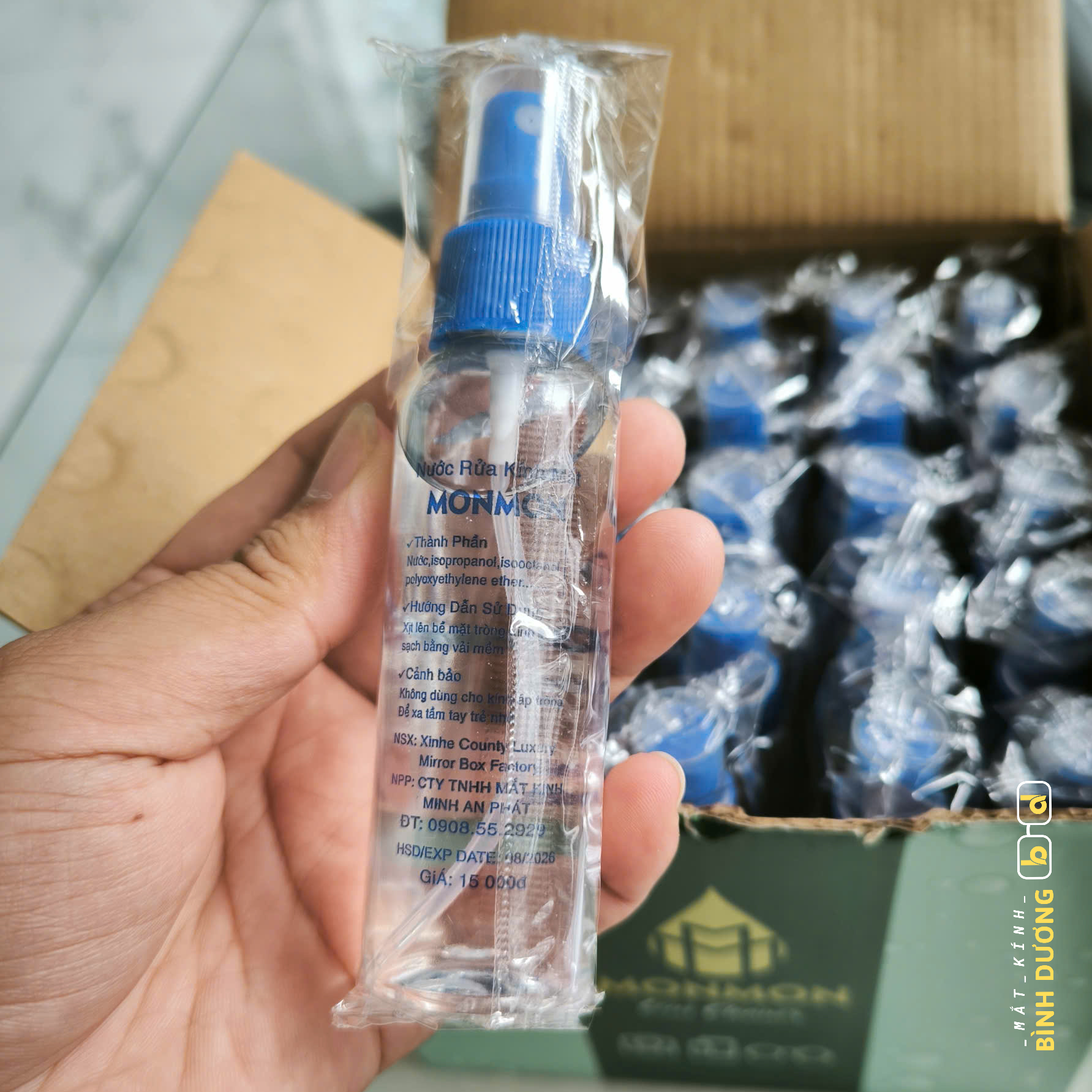 Nước rửa mắt kính cận và mắt kính mát nu01 loại tốt không để lại vệt sọc